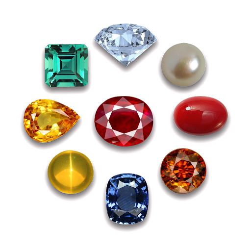 Navagraha Gemstones compatibility test